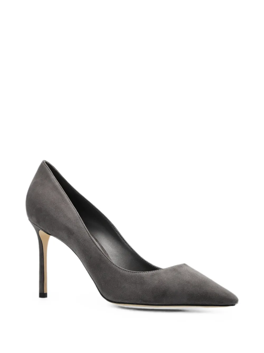 Jimmy Choo Romy 85 leather pumps Grijs