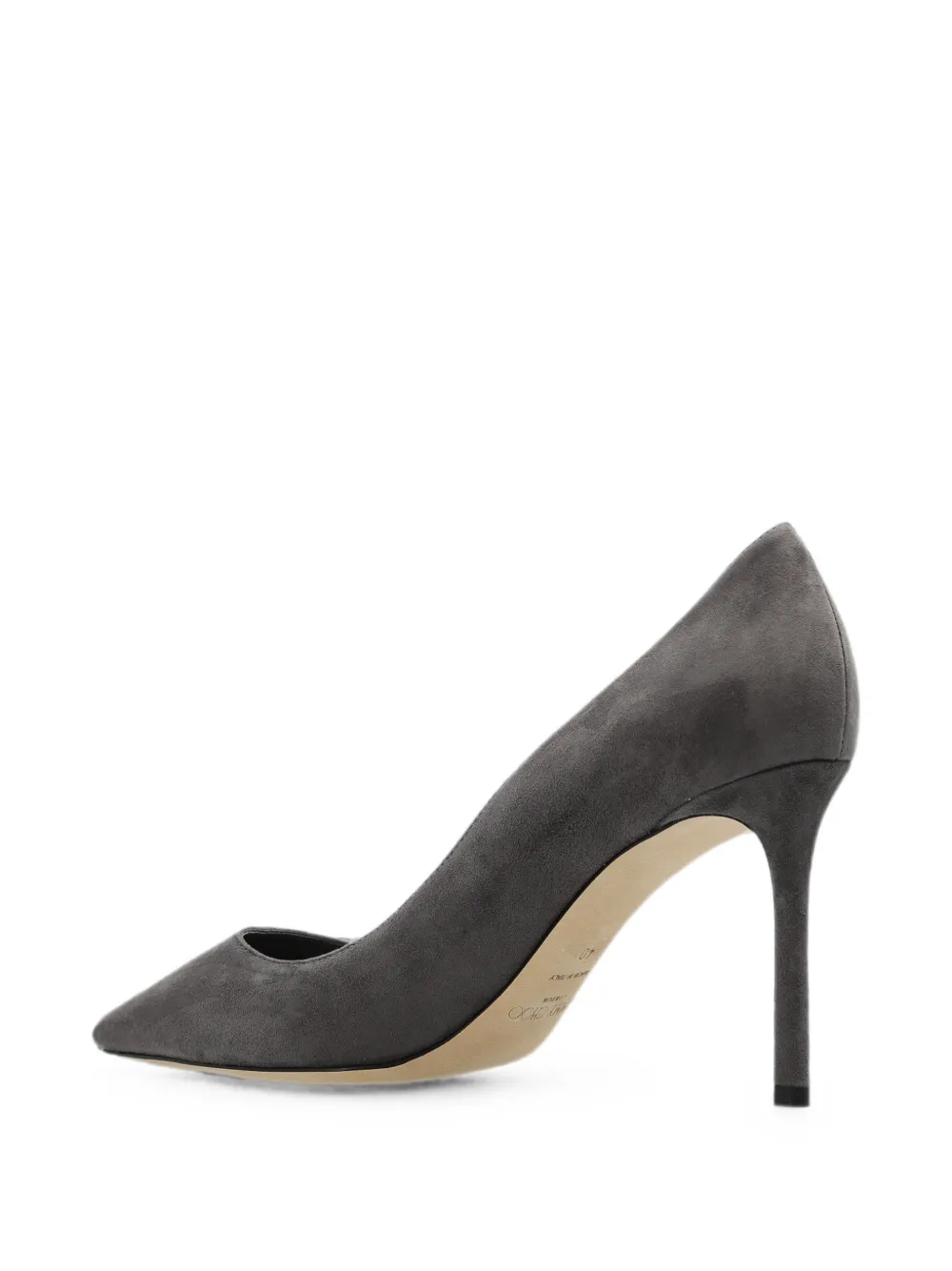 Jimmy Choo Romy 85 leather pumps Grijs