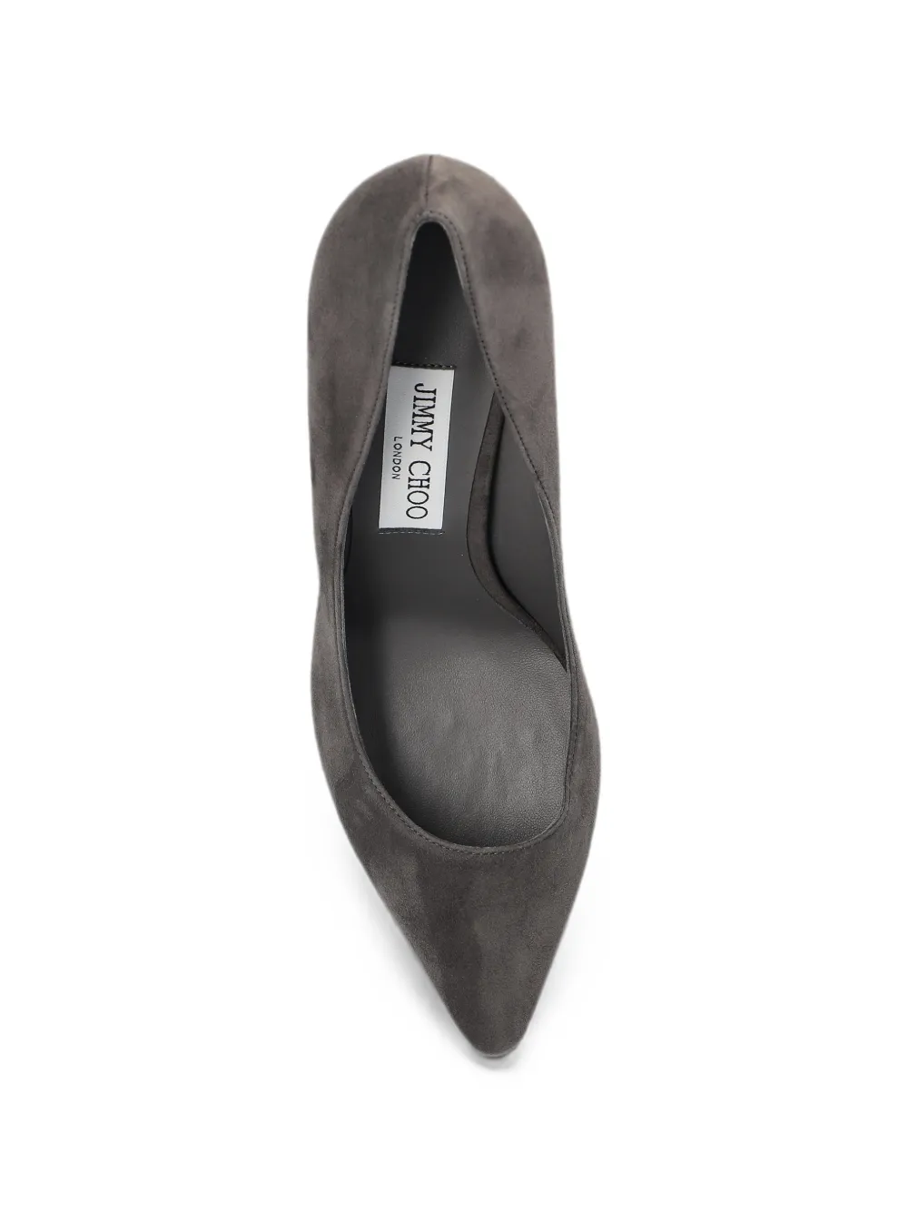 Jimmy Choo Romy 85 leather pumps Grijs