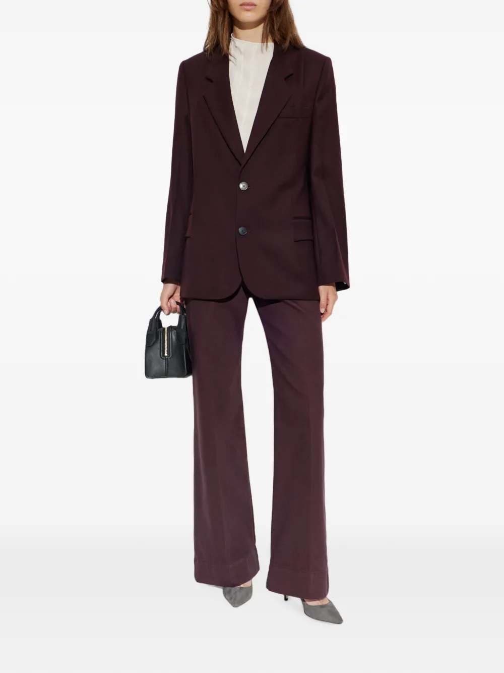 Jimmy Choo Romy 85 leather pumps Grijs