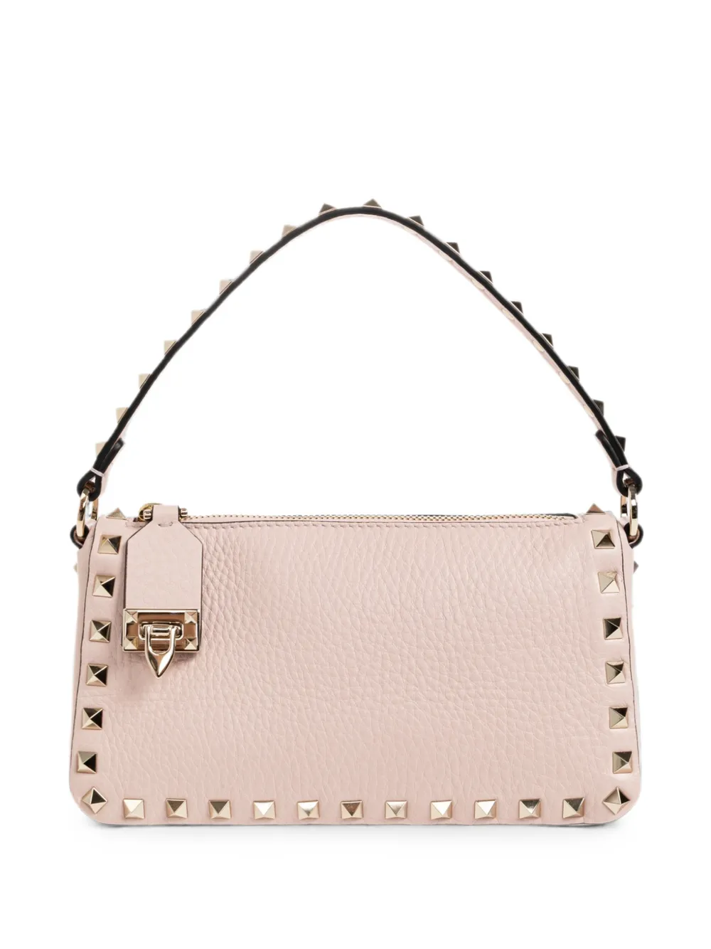 Valentino Garavani Rockstud leather tote bag - Rosa