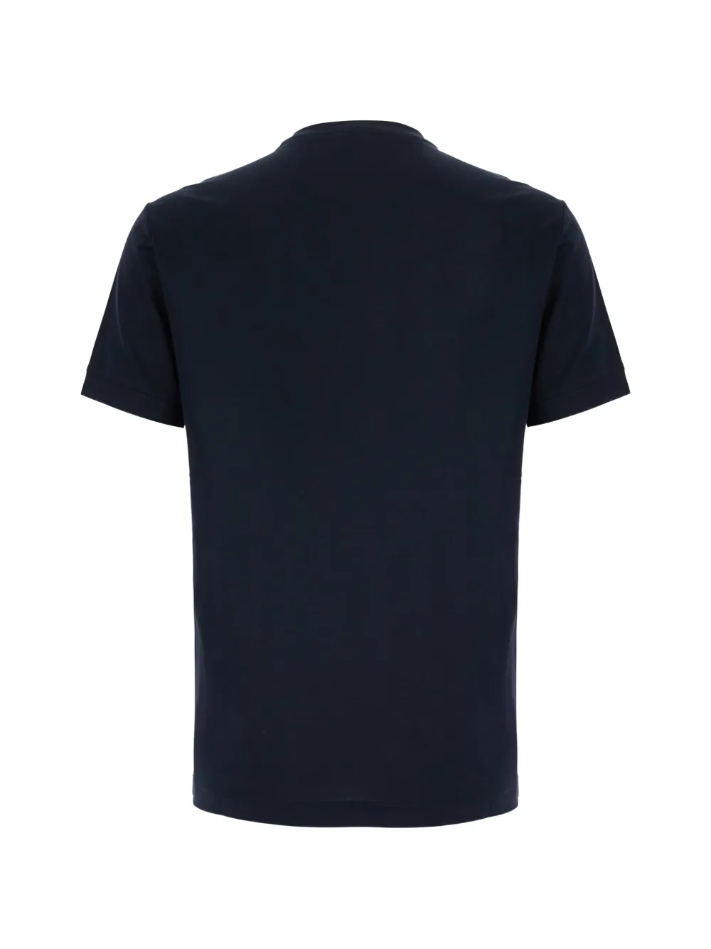 Giorgio Armani logo-print T-shirt Blauw