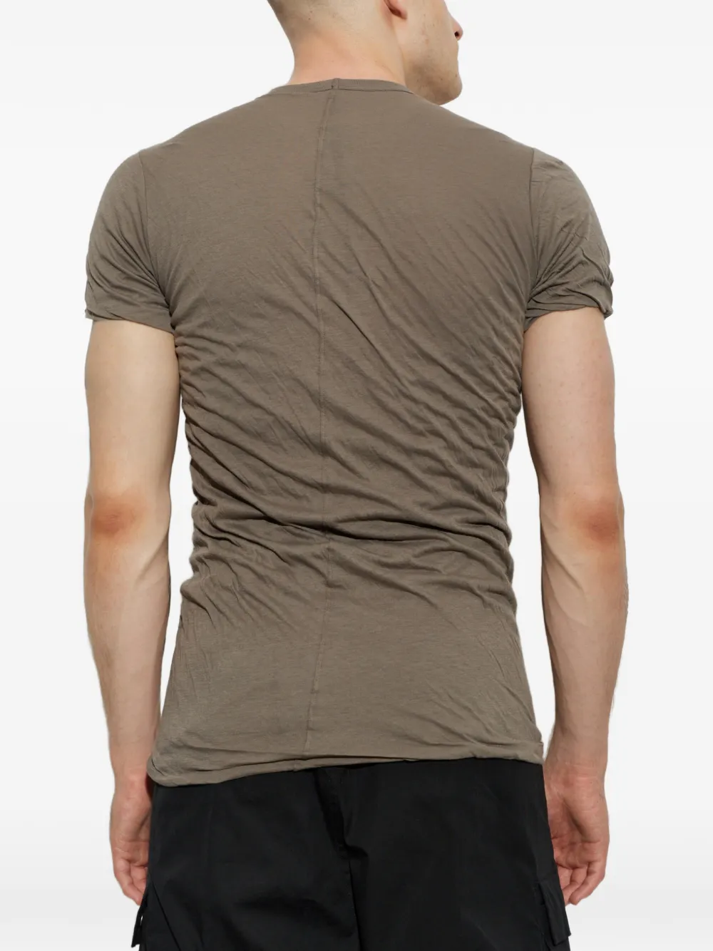 Rick Owens crew-neck T-shirt Beige