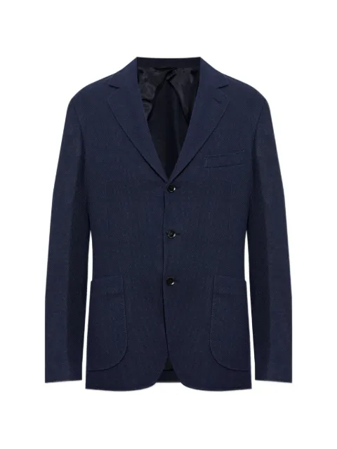 Brioni notched-lapel single-breasted blazer