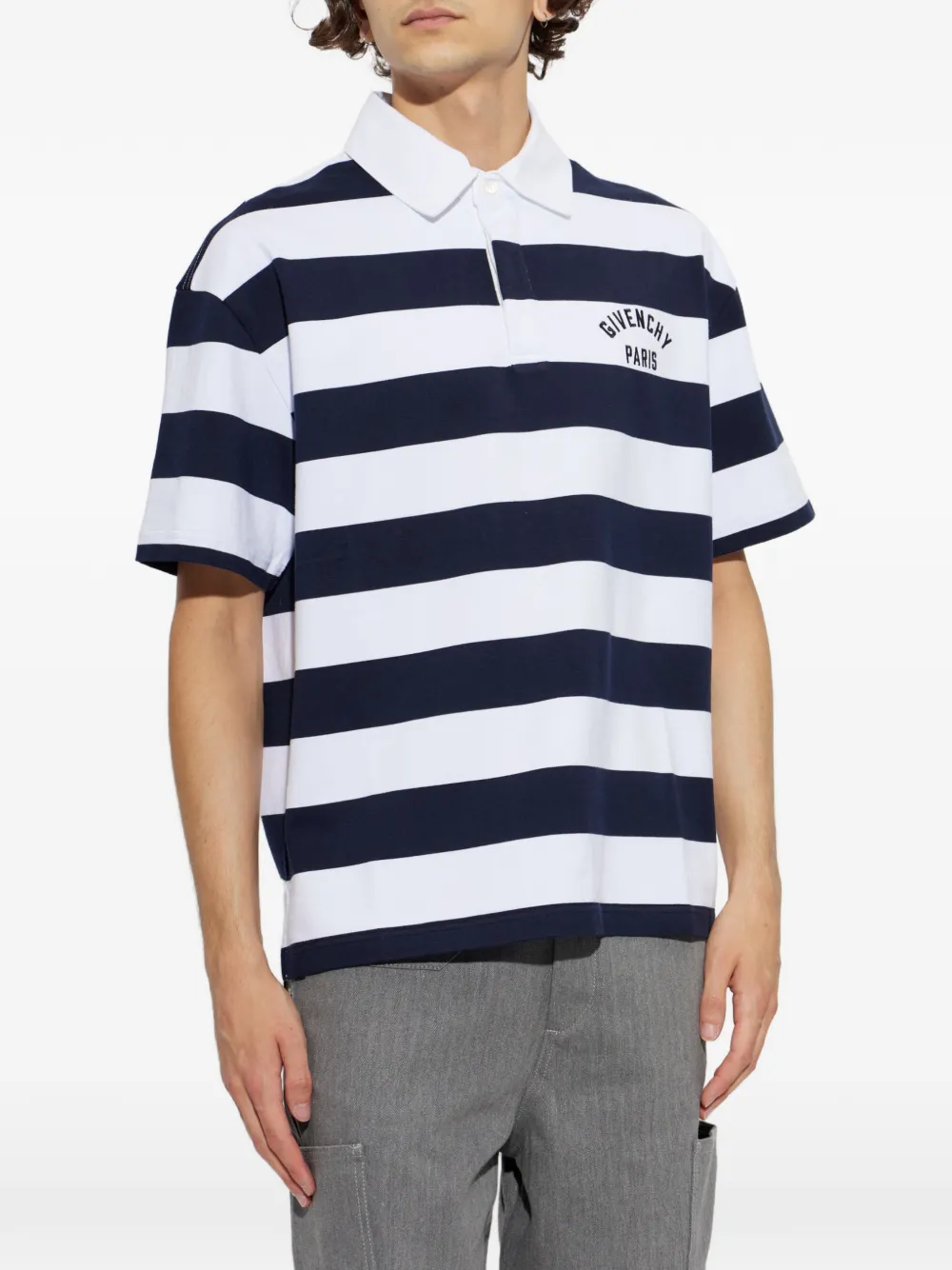 Givenchy Gestreept poloshirt Wit
