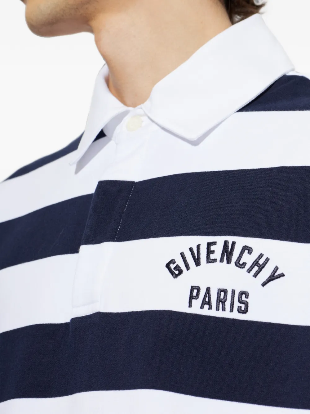 Givenchy Gestreept poloshirt Wit