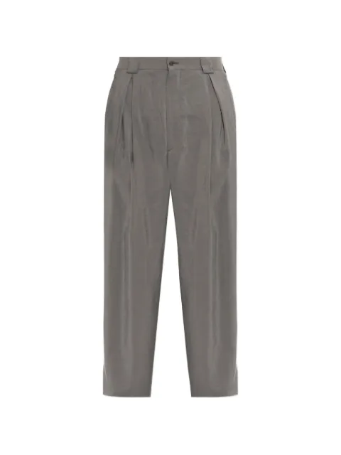 Giorgio Armani pantalones rectos con pinzas