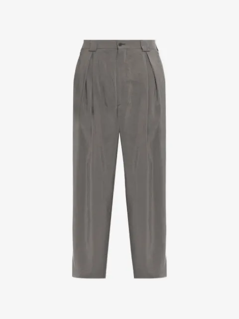 Giorgio Armani pleated straight-leg trousers