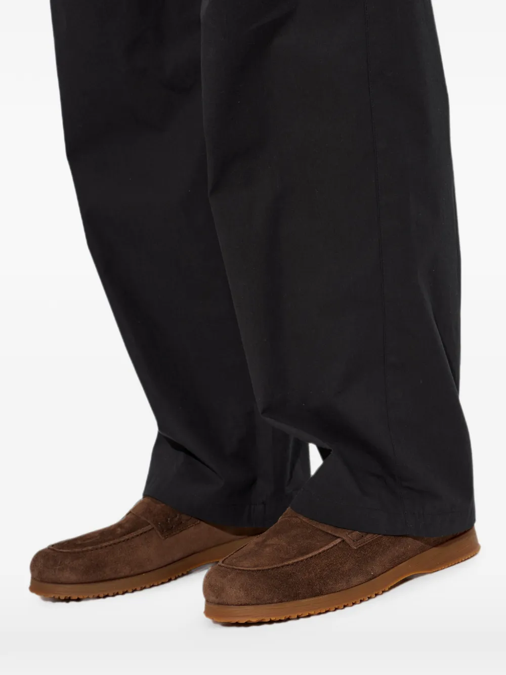 Hogan Traditional suede loafers Bruin
