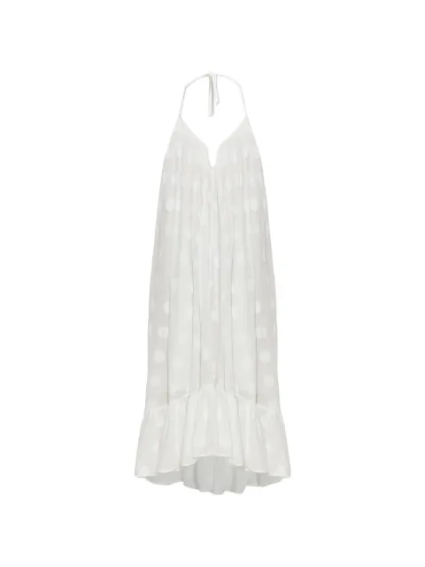 ZIMMERMANN Solstice polka-dot ruffled midi dress