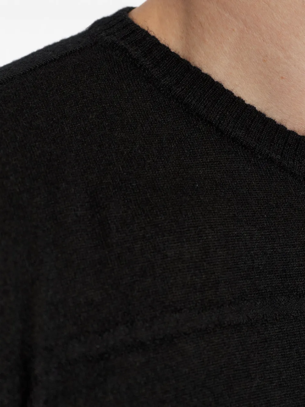 Rick Owens cashmere sweater Zwart