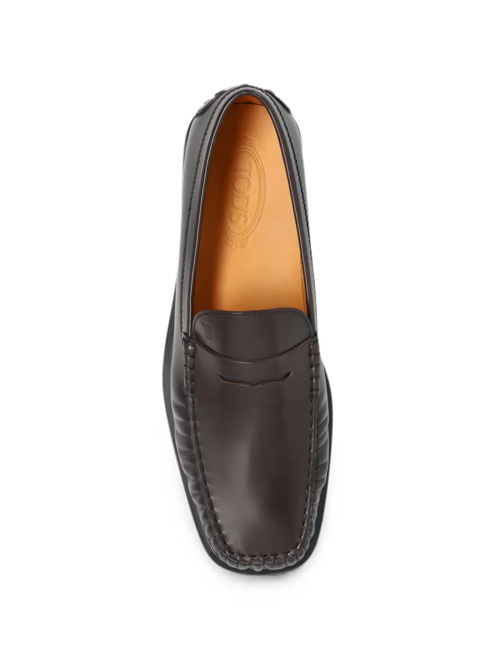 Tod's leather loafers Bruin
