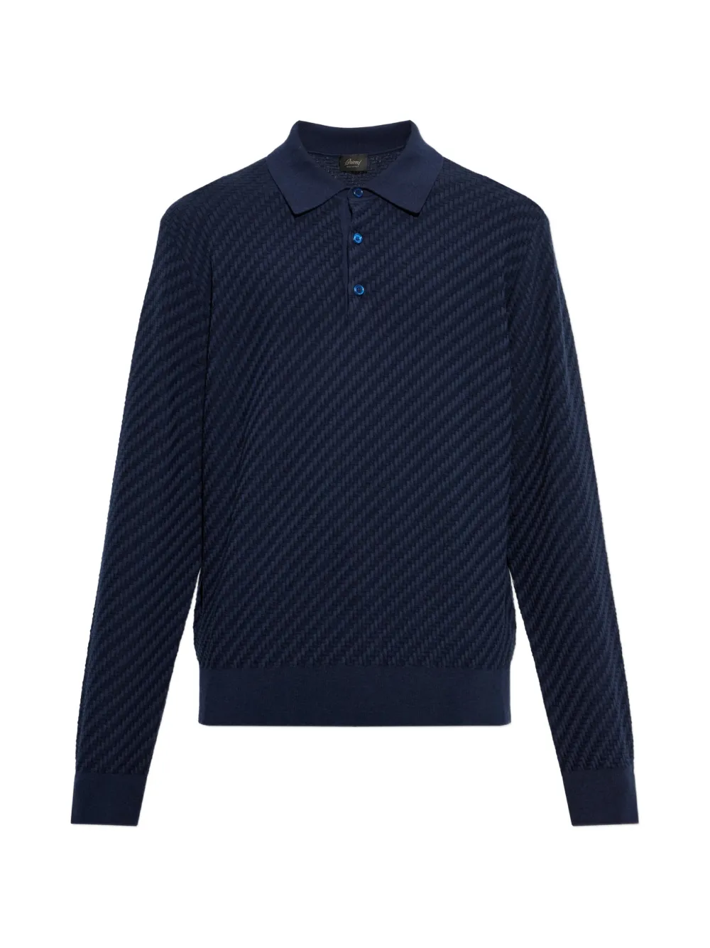 Brioni свитер с длинными рукавами | синий | Image 1