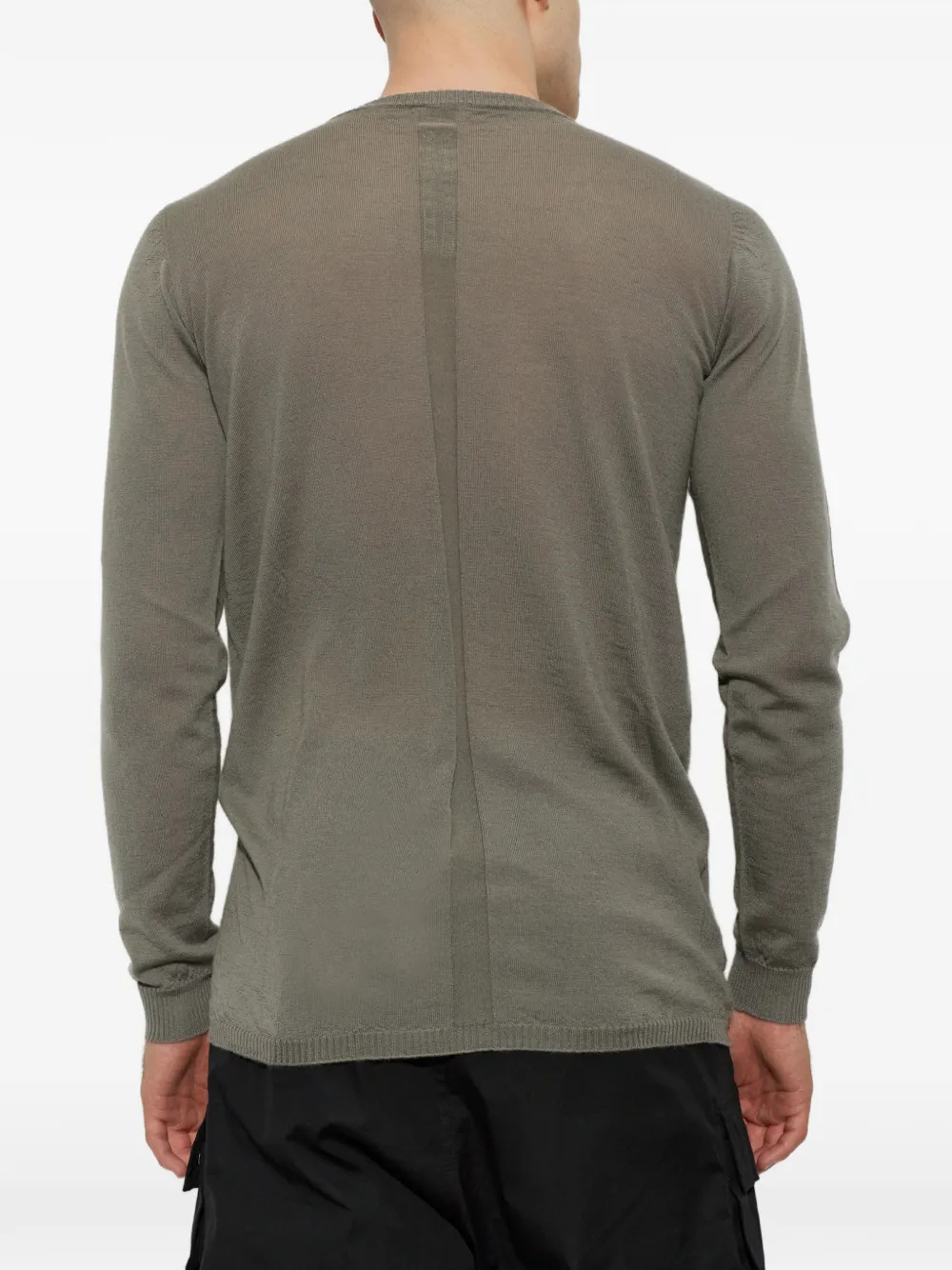 Rick Owens cashmere sweater Groen