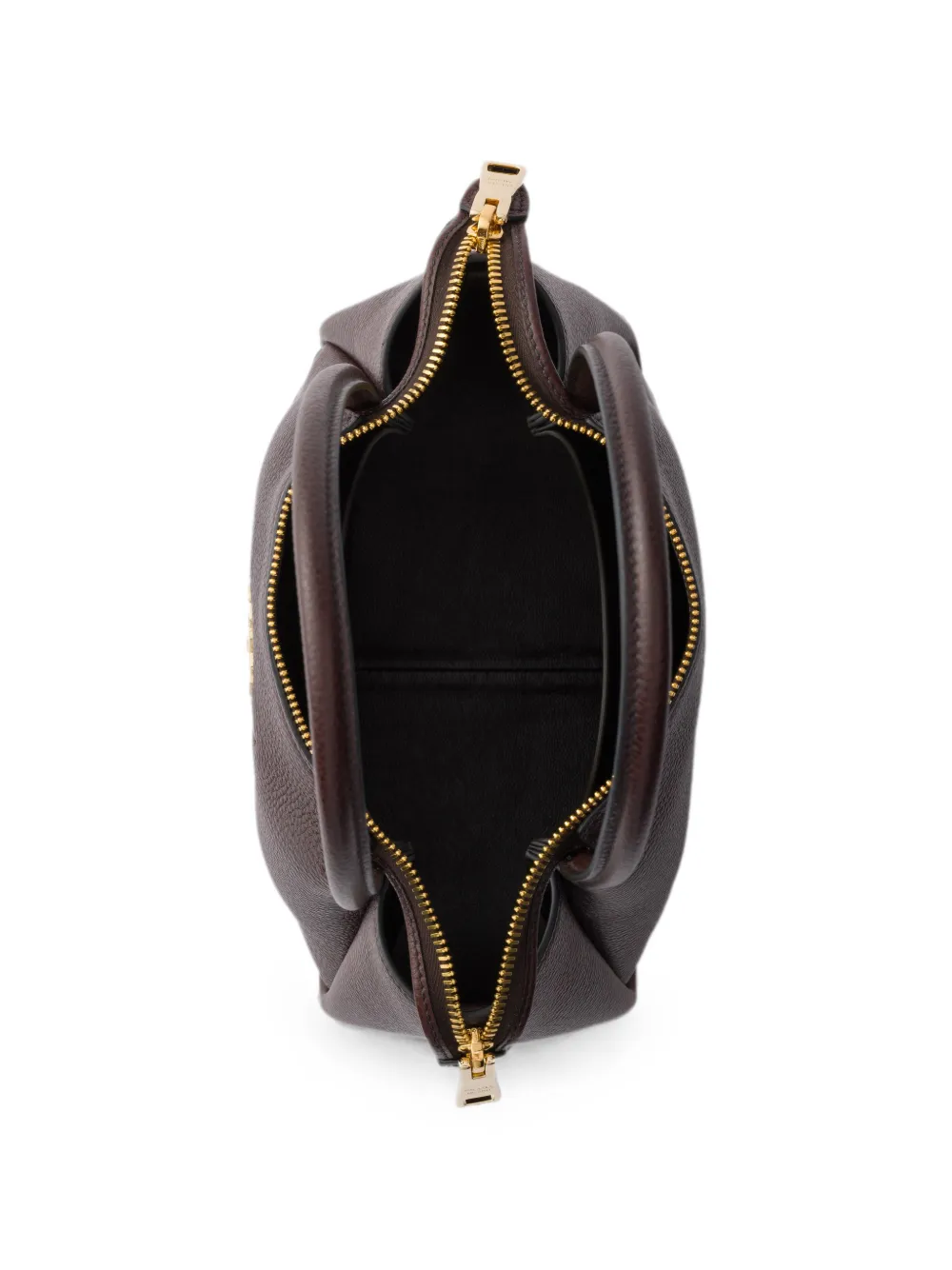 Prada Liaison kleine leren handtas Bruin
