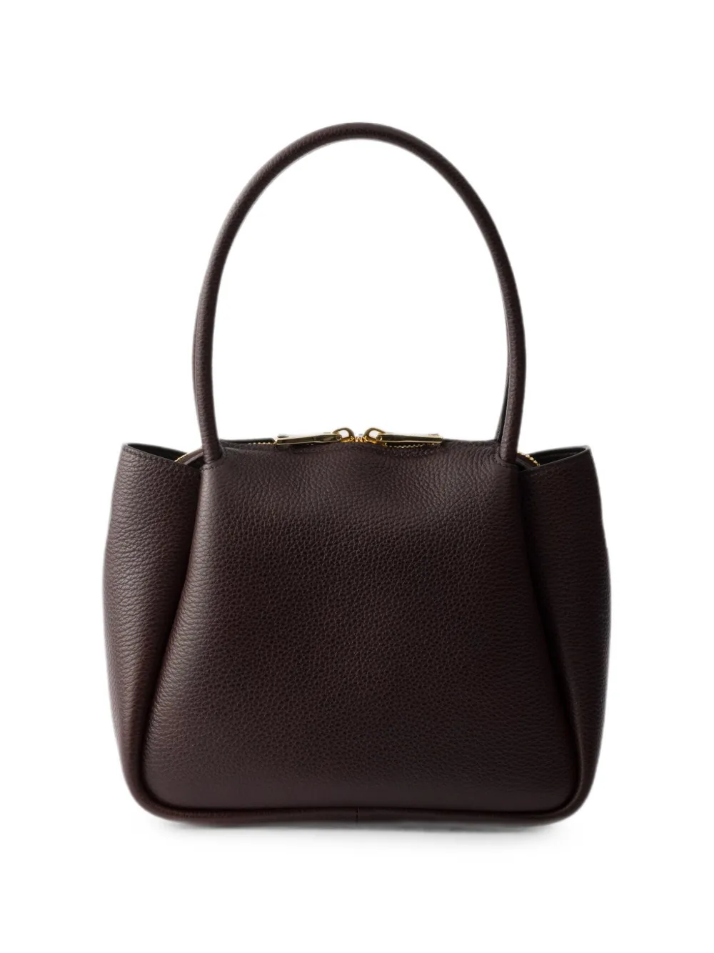 Prada Liaison kleine leren handtas Bruin