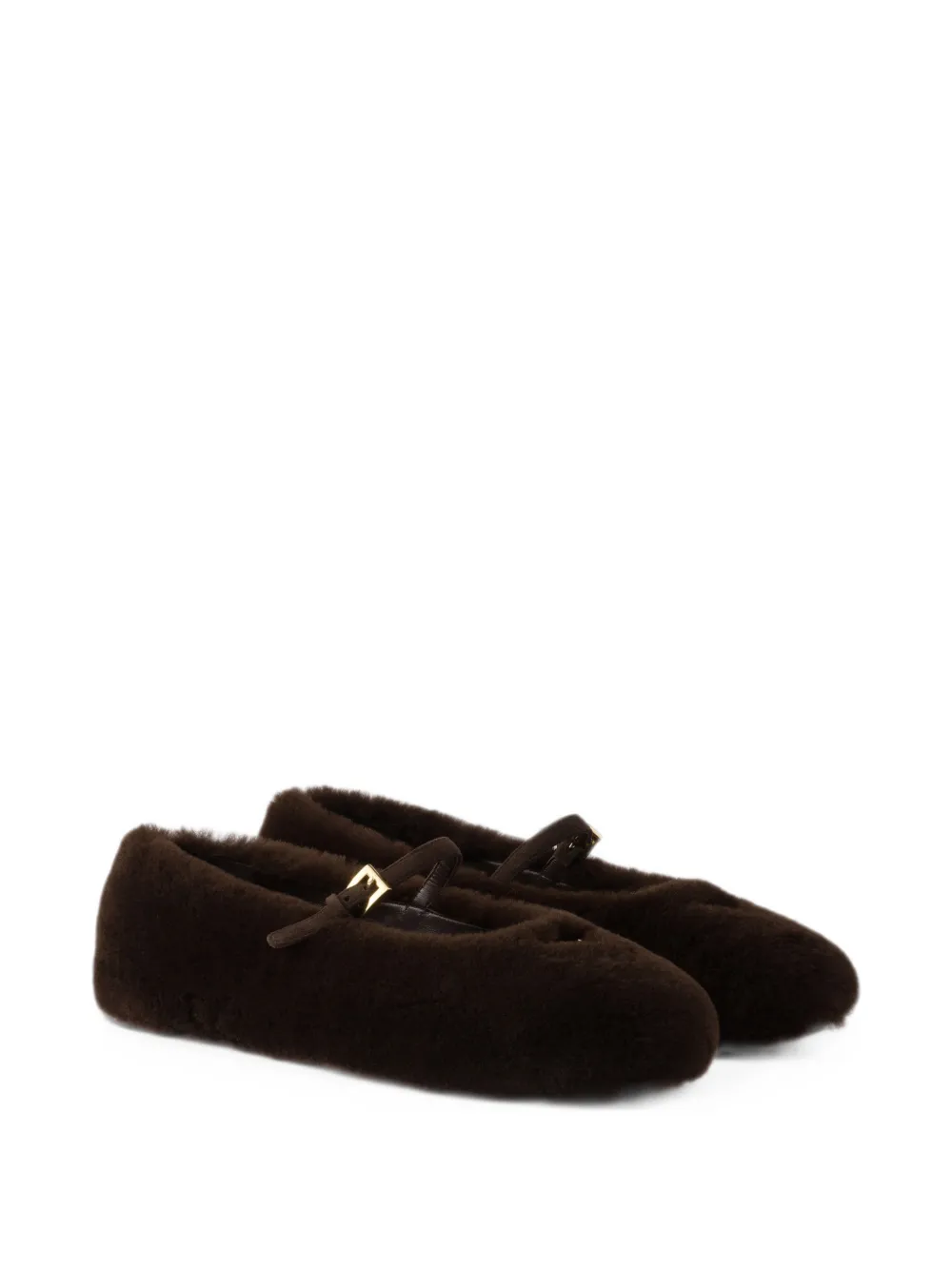 Prada shearling ballerinas Bruin