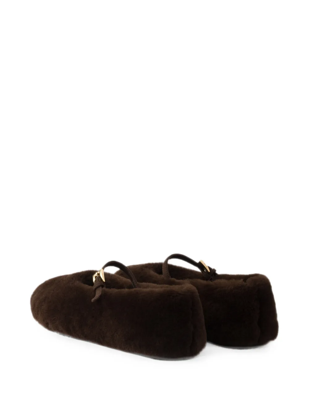 Prada shearling ballerinas Bruin