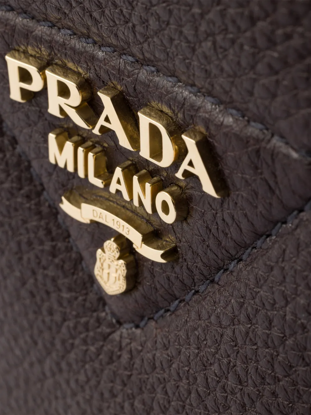 Prada Liaison Mini Leather Handbag | Brown | FARFETCH