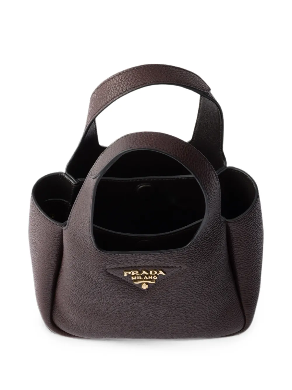 Prada Liaison leren mini-handtas Bruin