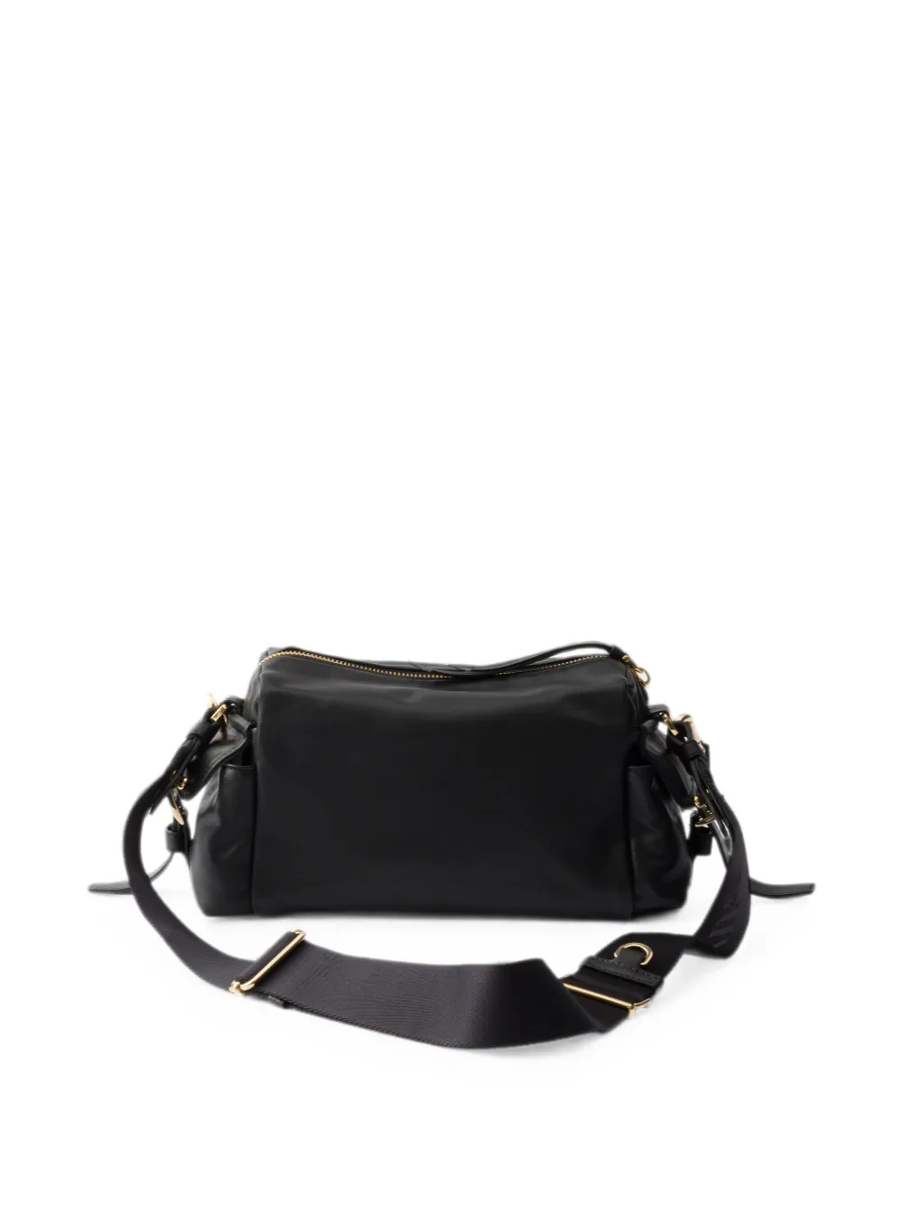 Prada Explore kleine nappaleren tas Zwart