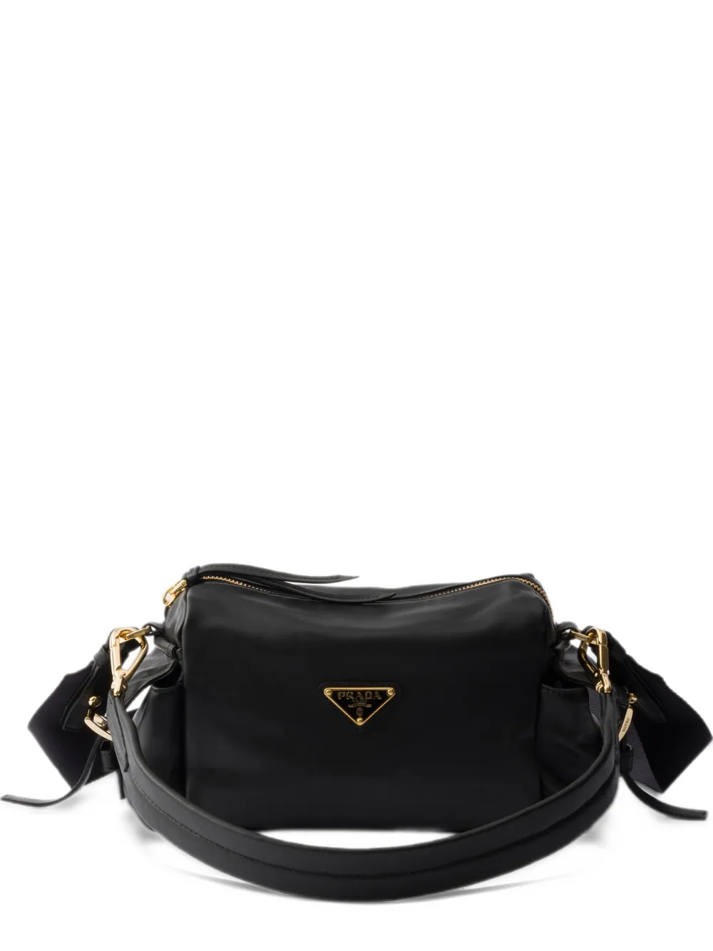 Prada Explore small nappa leather bag - Nero
