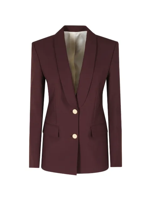 Alberta Ferretti shawl-lapel single-breasted blazer