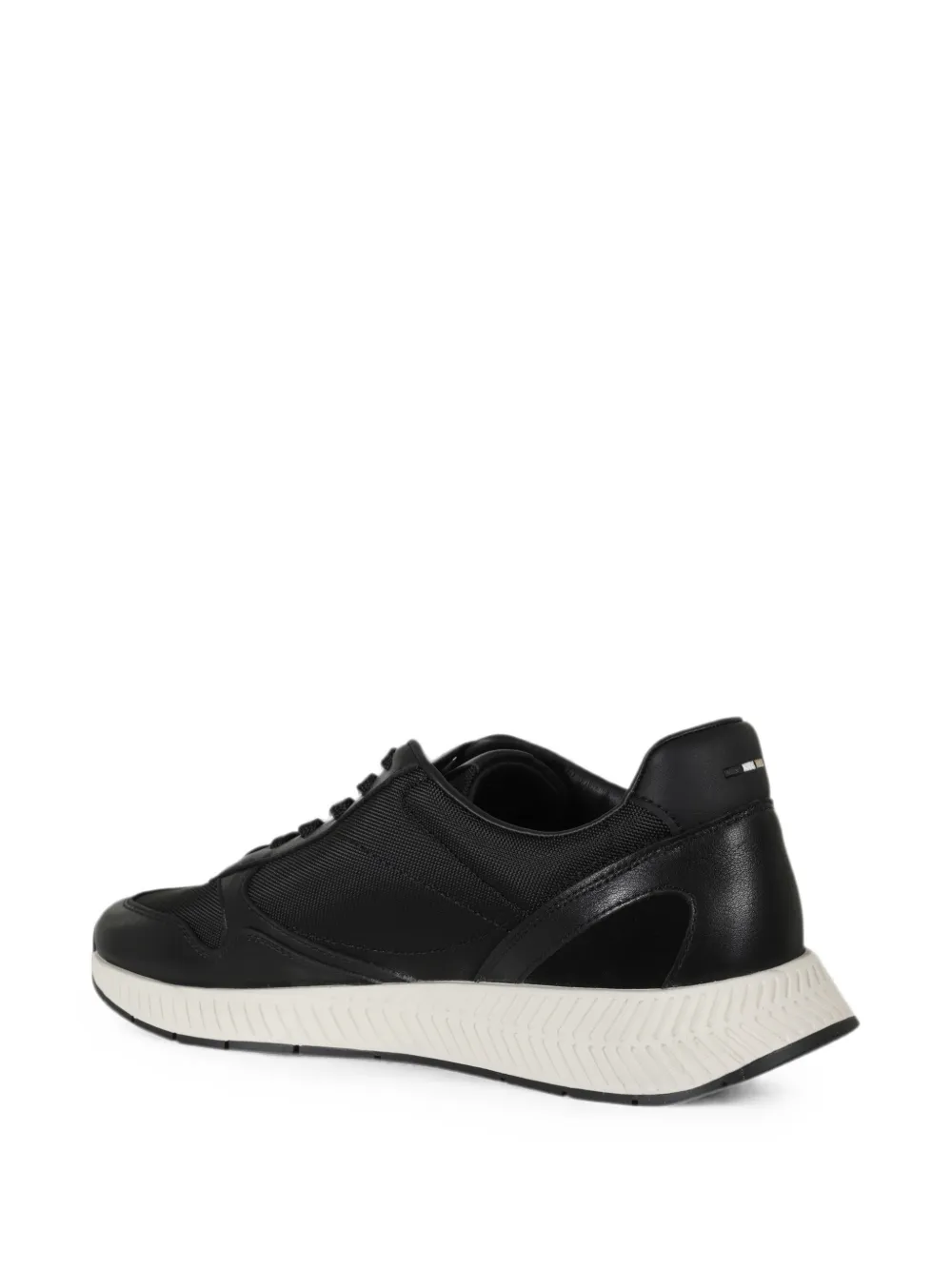 BOSS Titanium Runn panelled sneakers Zwart
