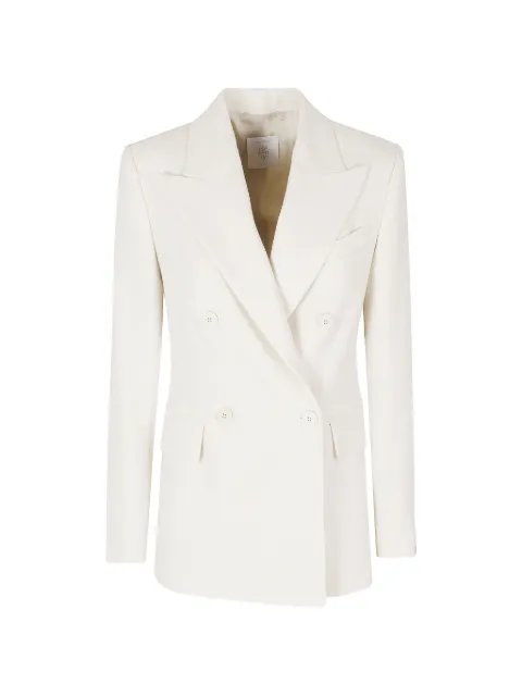 Eleventy Blazer doppiopetto con motivo chevron