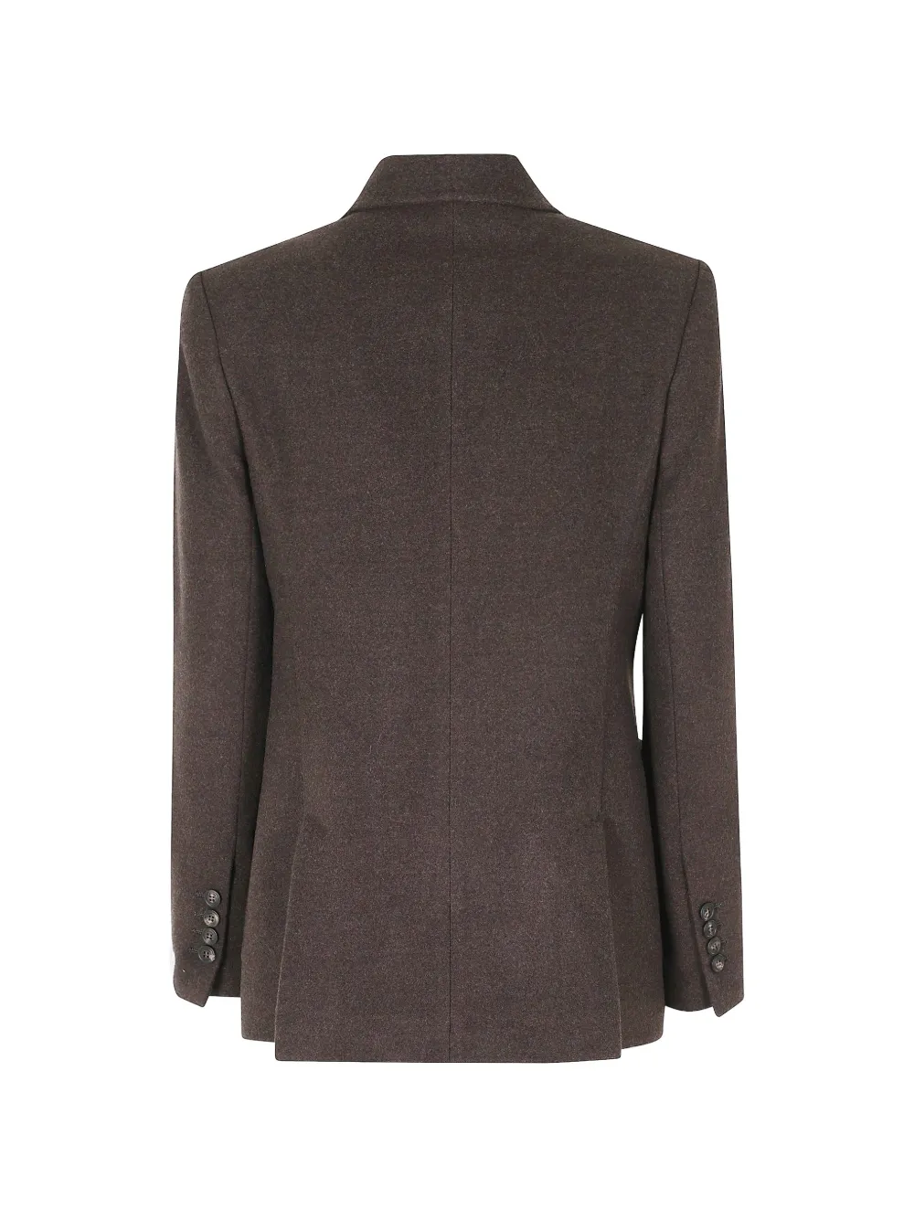 Eleventy double-breasted peak-lapels blazer Bruin