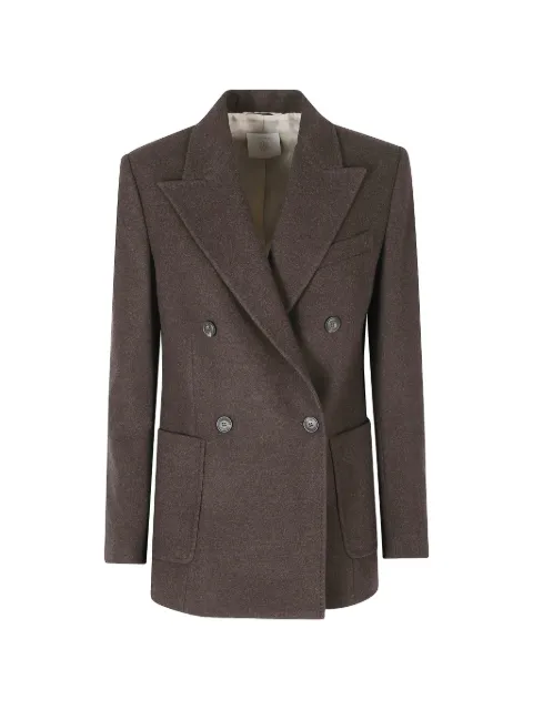 Eleventy double-breasted peak-lapels blazer