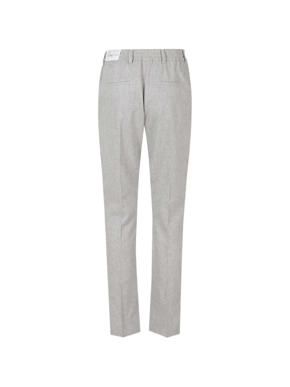 Eleventy Pantalon met trekkoordtaille Grijs