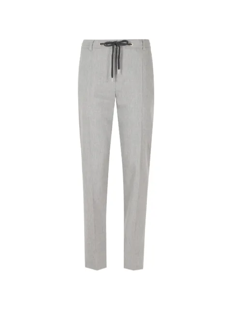 Eleventy pantalones de vestir con cordones en la pretina