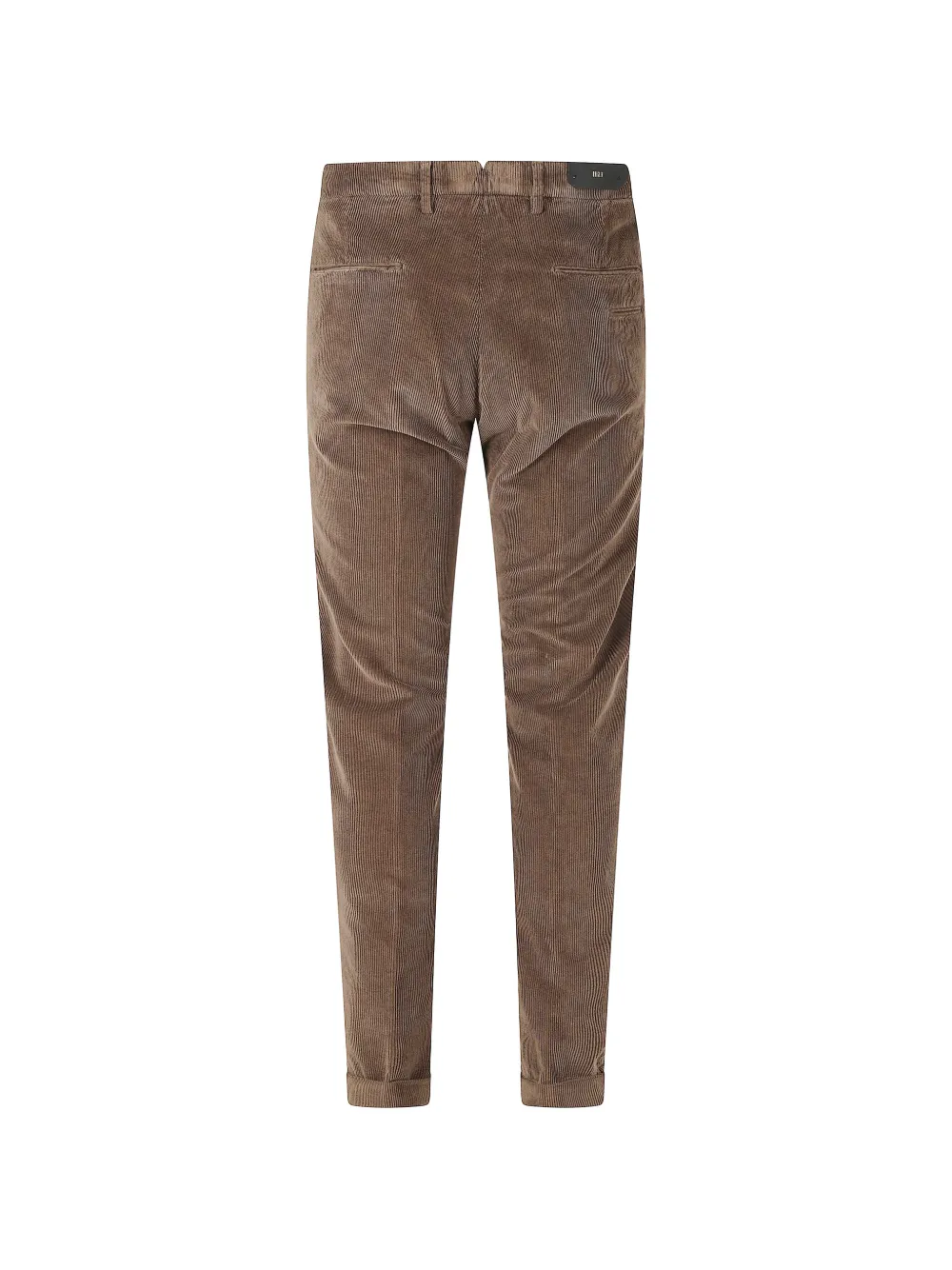 Briglia 1949 Ribfluwelen broek met omgeslagen pijpen Bruin