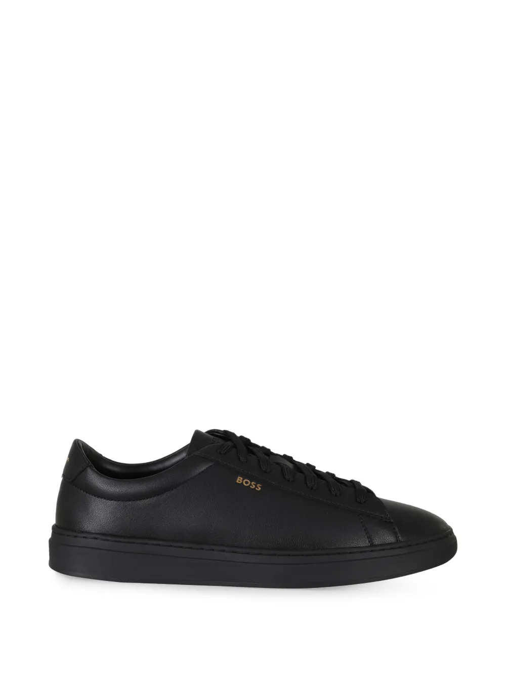 BOSS Kieran Tenn logo-detail sneakers Zwart