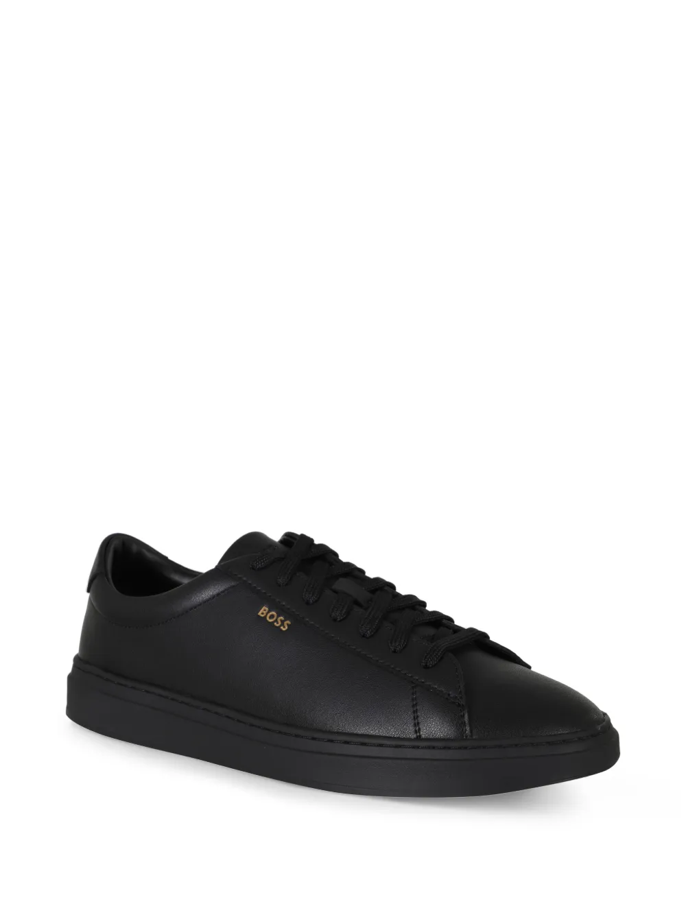 BOSS Kieran Tenn logo-detail sneakers Zwart