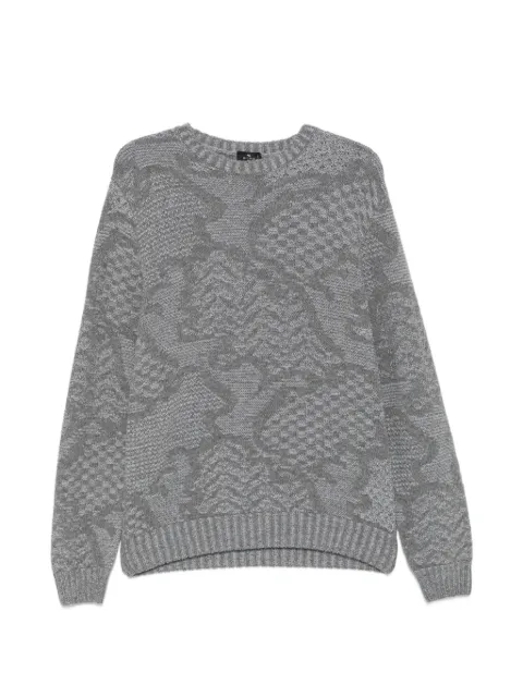 ETRO jacquard-knit sweater