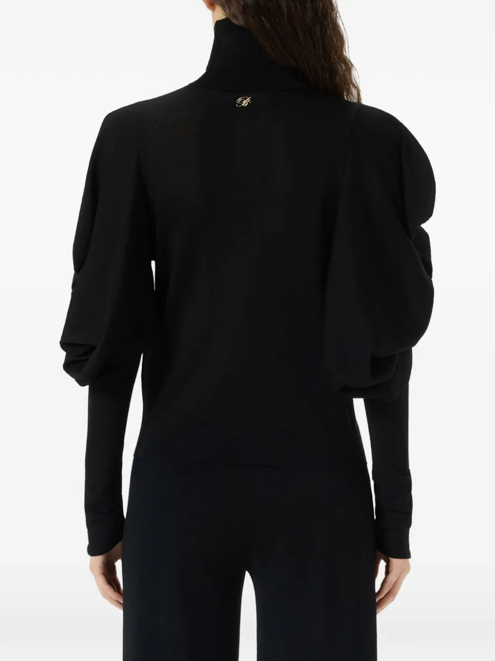 Blumarine Coltrui met pofmouwen Zwart