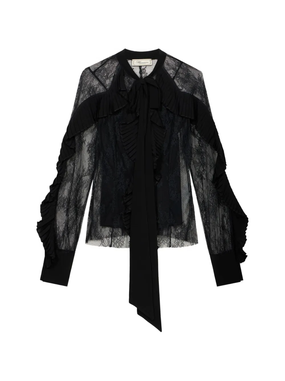 Blumarine Blusa a maniche lunghe - Nero