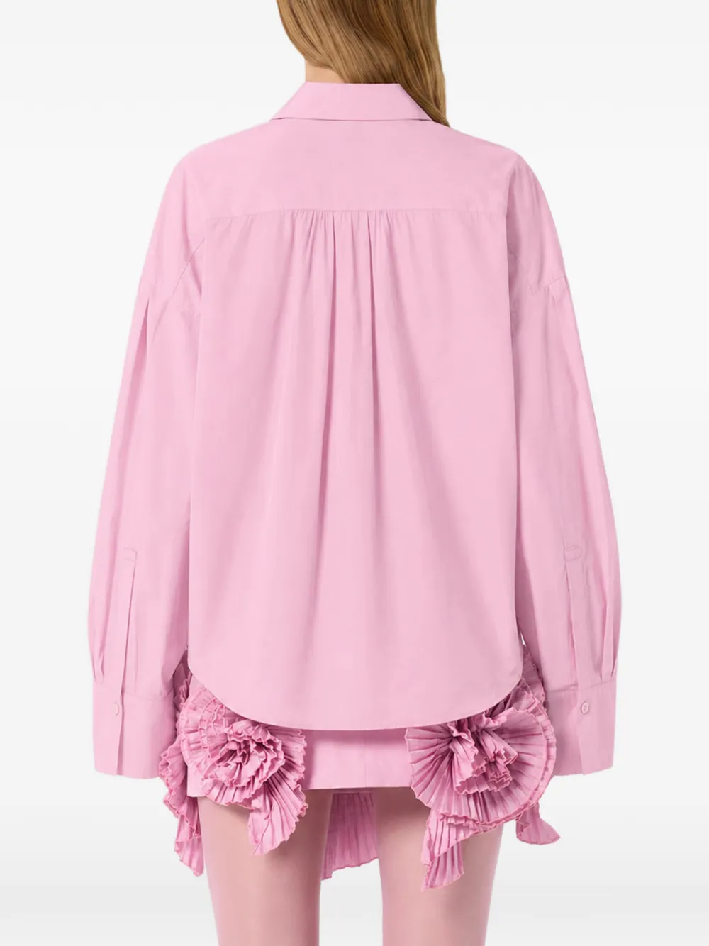 Blumarine Blouse verfraaid met rozen