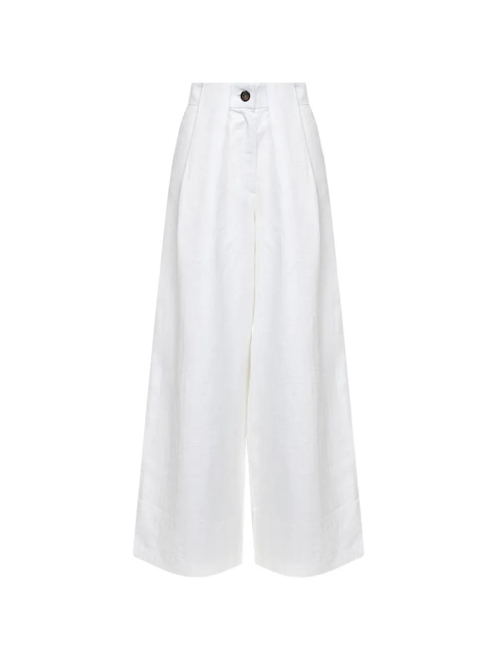 BATAKOVIC Belgrade pleated wide-leg trousers - Weiß