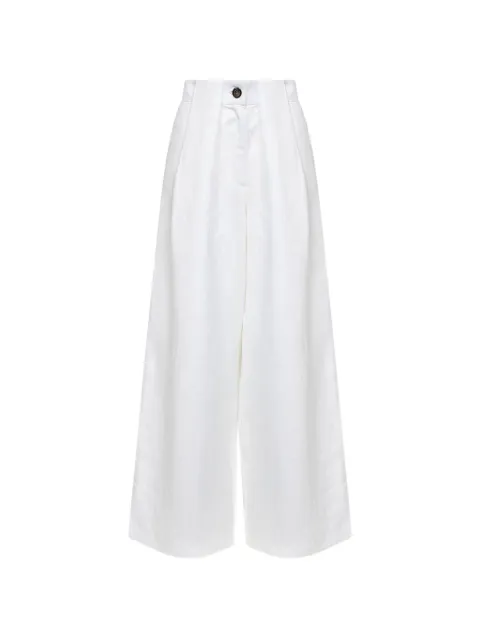 BATAKOVIC Belgrade pleated wide-leg trousers