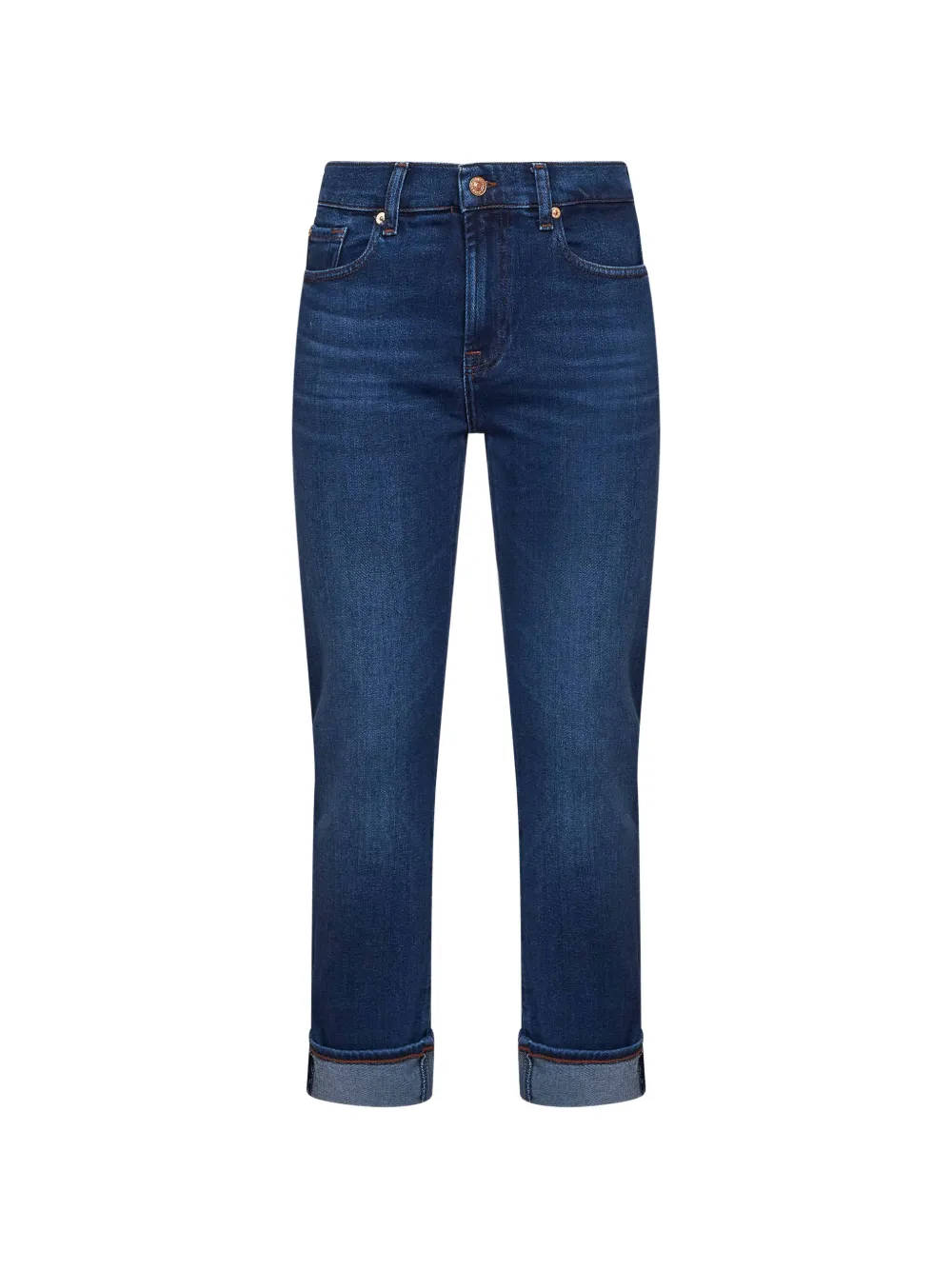 7 For All Mankind Slim Illusion whiskered jeans - Blu