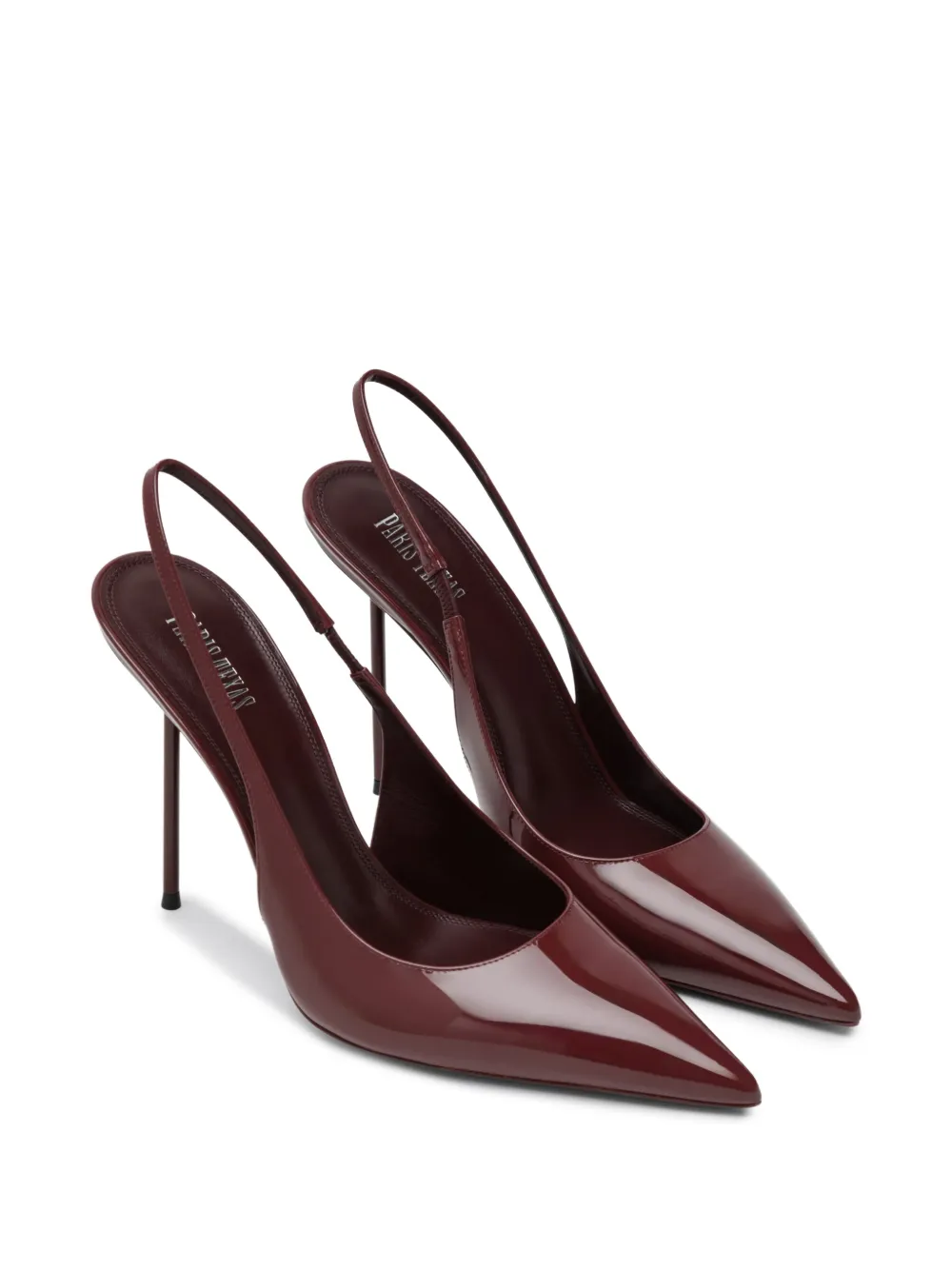 Paris Texas Lidia slingback heeled pumps Rood