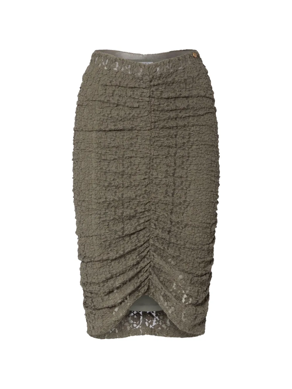 LIU JO midi lace skirt - Verde