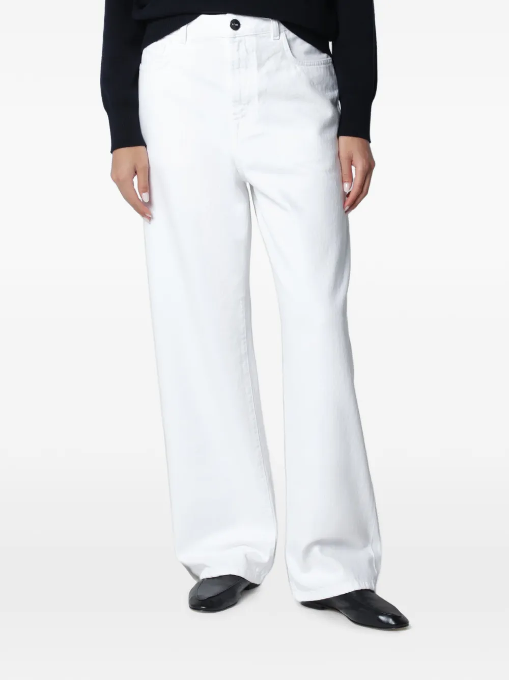 Róhe Bruun baggy jeans - Weiß