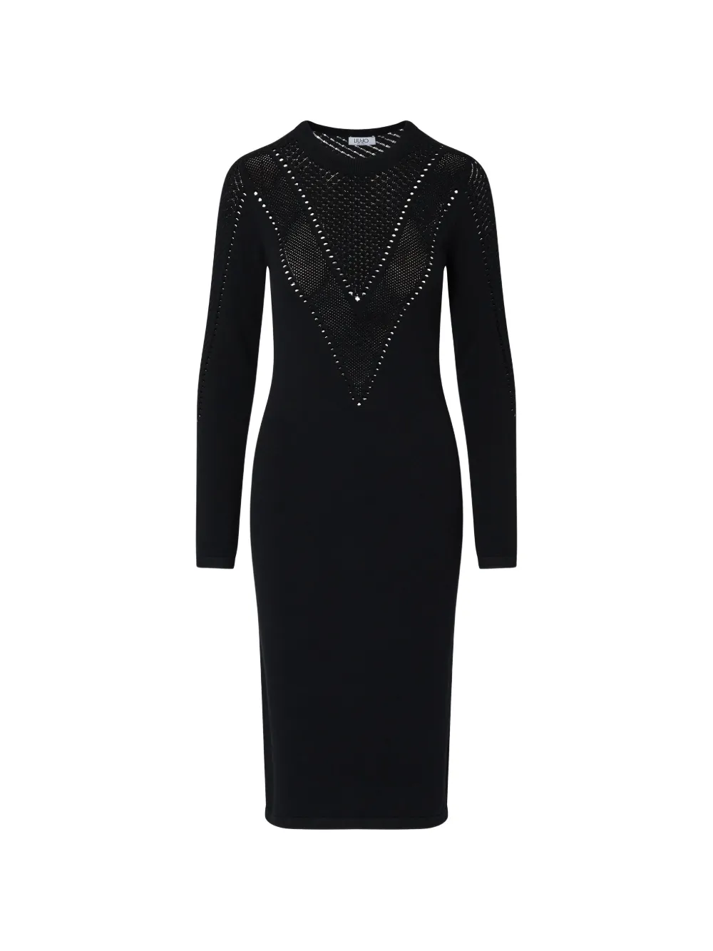 LIU JO knit midi dress - Nero