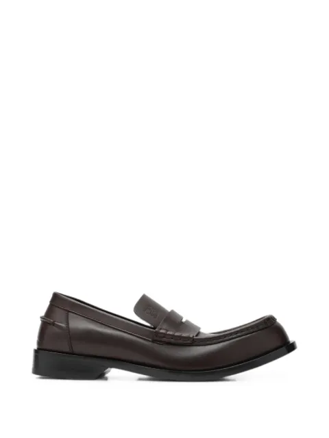 LOEWE mocasines Bobine de piel de becerro brillante