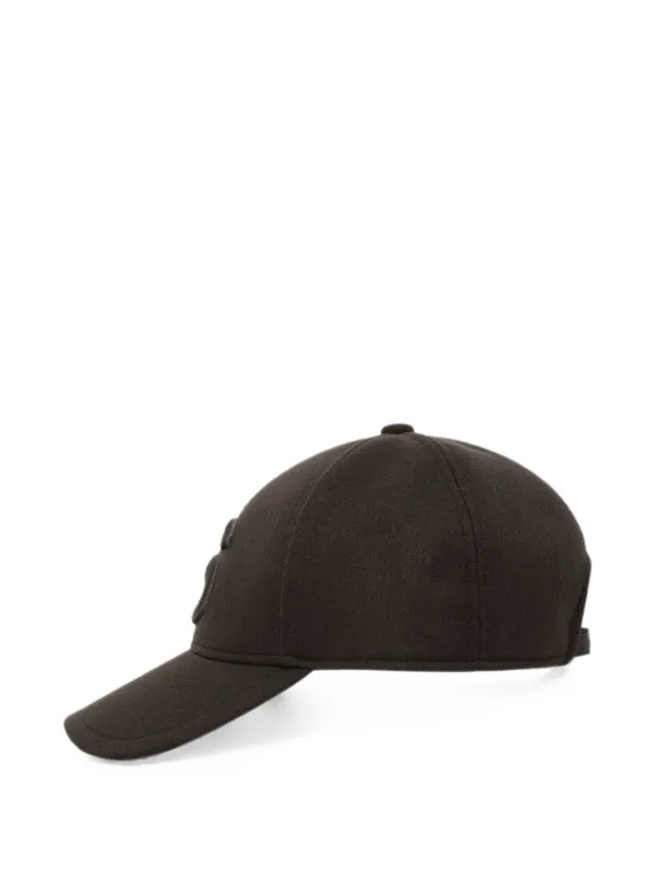 Sacai S embroidered-logo Cap | Green | FARFETCH