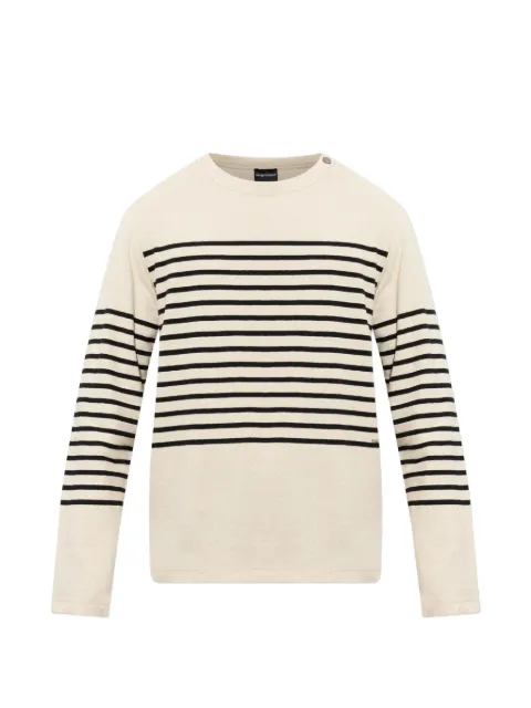 Emporio Armani jersey a rayas